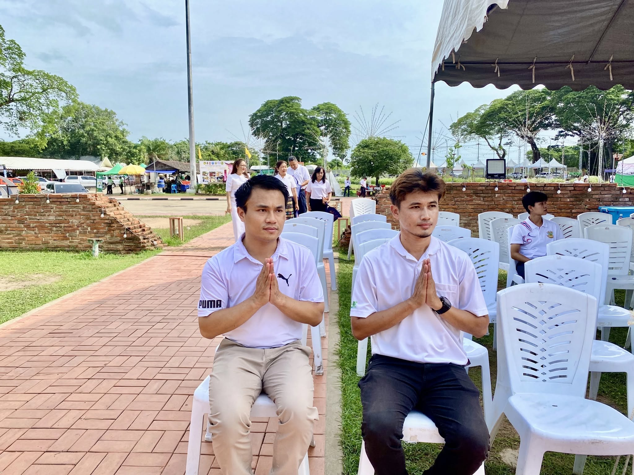 title - ส.ป.ก.อ่างทองเข้าร่วมพิธีมหามงคลบวงสรวงพระพุทธไสยาสน์ขุนอินทประมูลและสิ่งศักดิ์สิทธิ์วัดขุนอินทประมูล 🙏